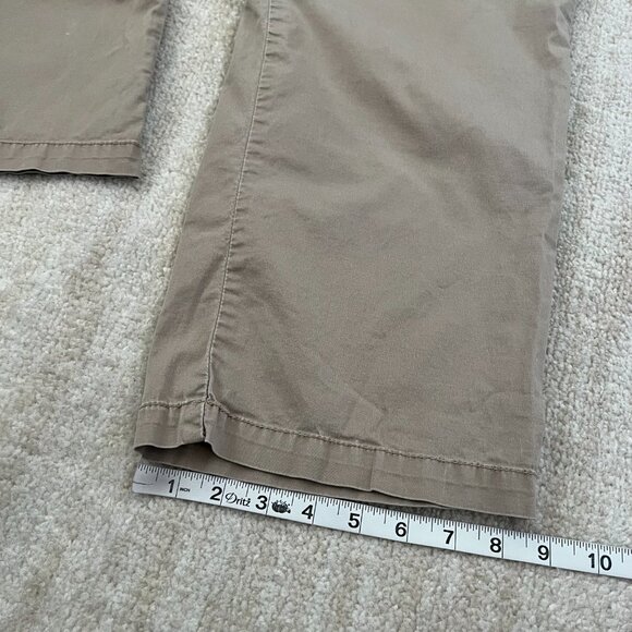 Calvin Klein Jeans Stretch Crop Pants 12 - Picture 6 of 10